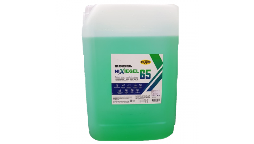 Теплоноситель (незамерзающая жидкость) Nixiegel (Dixis) -65 на основе этиленгликоля, 50 кг