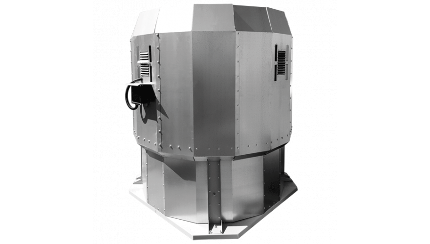 Крышный вентилятор ВКРФм-ДУ 5,6 1,5 кВт 1000 об/мин дымоудаления