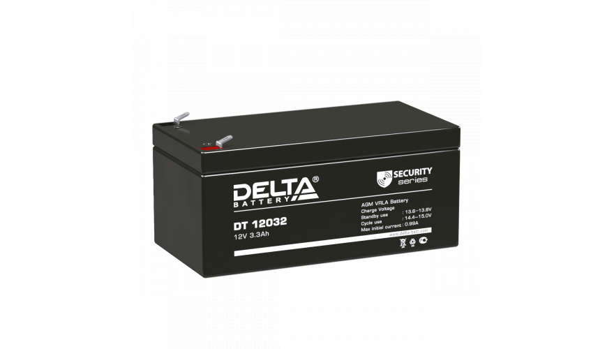 Свинцово-кислотный аккумулятор 12В DT 12032 DELTA